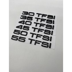Emblema Trasero AUDI 35TFSI Negro