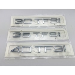 Emblema trasero audi 40tfsi cromado