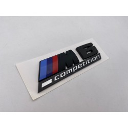 EMBLEMA TRASERO BMW M6 COMPETITION NEGRO