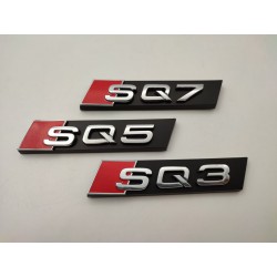 Emblema Parrilla AUDI SQ7 Plata