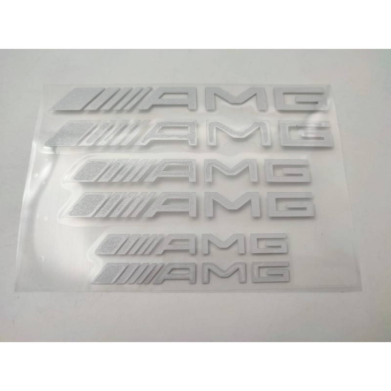Vinilo Pegatinas Pinzas de Freno MERCEDES BENZ AMG Blancas