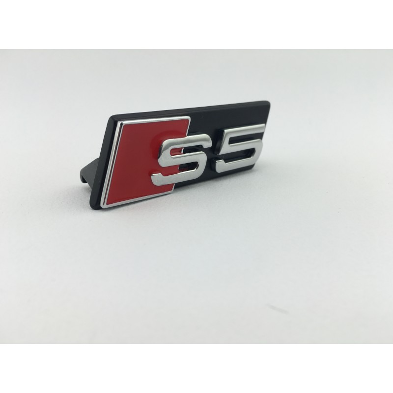 Emblema de Parrilla AUDI S5 Cromado Clip