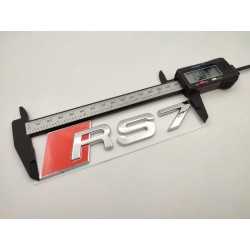 Emblema Trasero AUDI RS7 Cromado