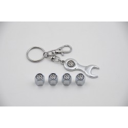Tapones de Valvulas con Llavero VOLKSWAGEN