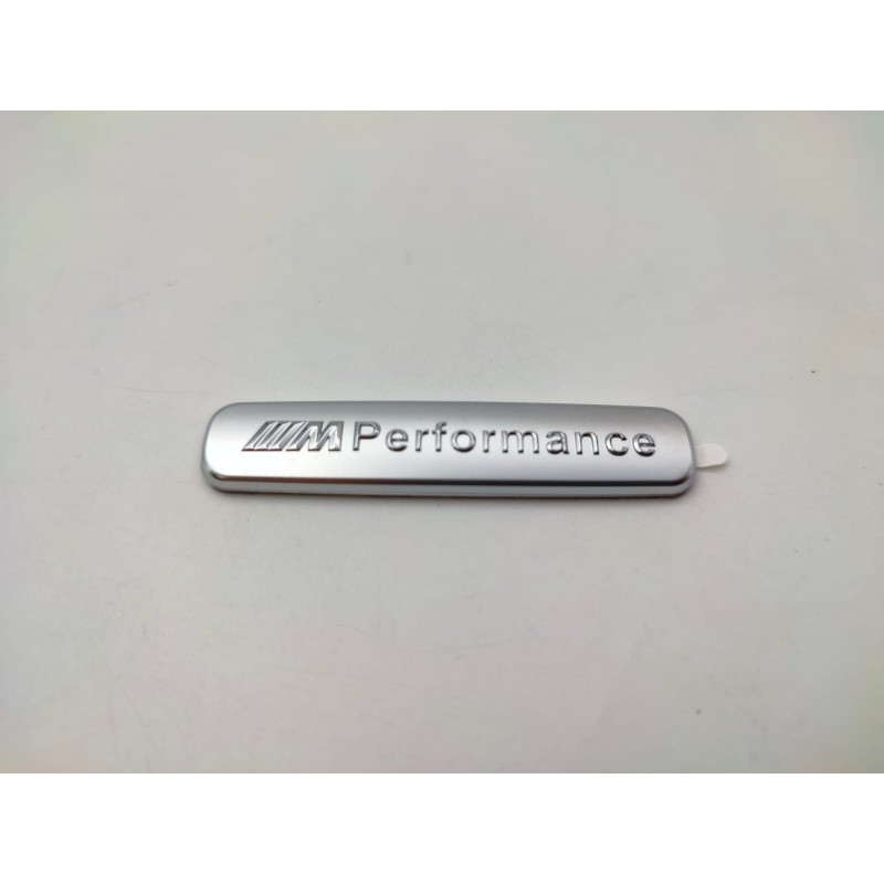 Emblema BMW PERFORMANCE Plata