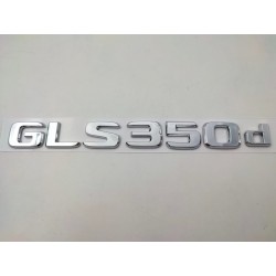 NUEVO EMBLEMA LETRAS MERCEDES BENZ CLASE GLS GLS350d CROMADAS