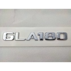NUEVO EMBLEMA LETRAS MERCEDES BENZ CLASE GLA GLA180 CROMADAS