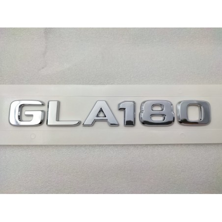 NUEVO EMBLEMA LETRAS MERCEDES BENZ CLASE GLA GLA180 CROMADAS