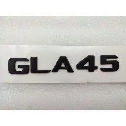 NUEVO EMBLEMA LETRAS MERCEDES BENZ CLASE GLA GLA45 NEGRAS