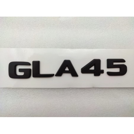 NUEVO EMBLEMA LETRAS MERCEDES BENZ CLASE GLA GLA45 NEGRAS