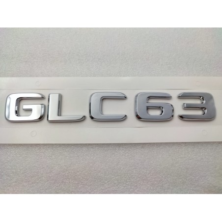 NUEVO EMBLEMA LETRAS MERCEDES BENZ CLASE GLC GLC63 CROMADAS NUEVO EMBLEMA LETRAS MERCEDES BENZ CLASE GLC GLC63 CROMADAS