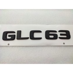 NUEVO EMBLEMA LETRAS MERCEDES BENZ CLASE GLC GLC63 NEGRAS