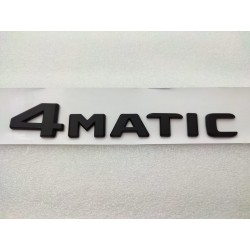 Emblema Trasero Letras MERCEDES 4MATIC Negras