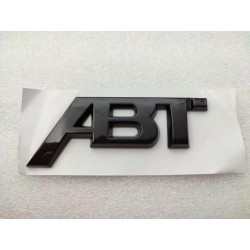 Emblema Trasero Pequeño ABT Negro 84mm