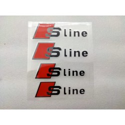 VINILO PINZAS DE FRENO AUDI SLINE NEGRO