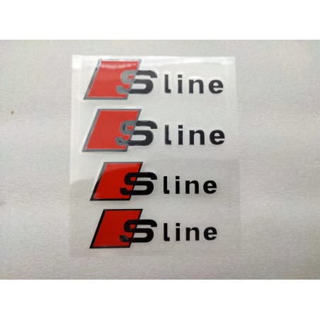 Vinilo Pinzas de Freno AUDI Sline Negros