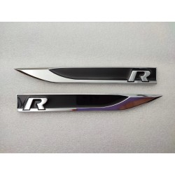 Emblemas Laterales VOLKSWAGEN R Negro
