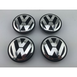 Centro de Rueda VOLKSWAGEN Negros 65mm