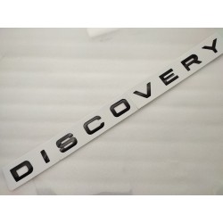 Emblema Delantero o Trasero Letras DISCOVERY Negras Brillo