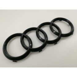 Aros Audi delanteros 277x97mm negro brillo