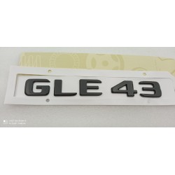 NUEVO EMBLEMA LETRAS MERCEDES BENZ CLASE GLE GLE43 NEGRAS