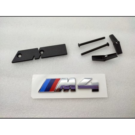 Emblema Parrilla BMW M4 Cromado