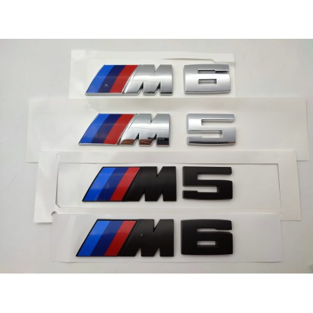 Emblema Parrilla BMW M5 Negras