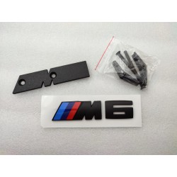 EMBLEMA PARRILLA BMW M6 COLOR NEGRO