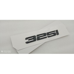 EMBLEMA TRASERO LETRAS BMW SERIE 3 325i NEGRAS