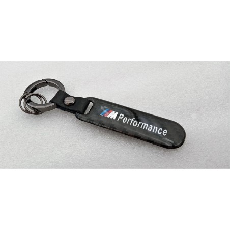 Llavero de carbono con logo bmw m performance