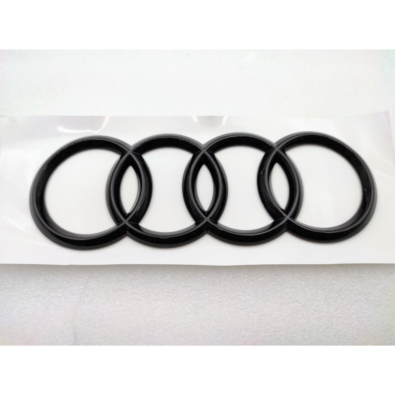 AROS AUDI Q7 2017- TRASEROS 230*80mm NEGRO BRILLO
