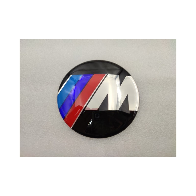 Chapa Adesiva BMW M 67mm Metalica