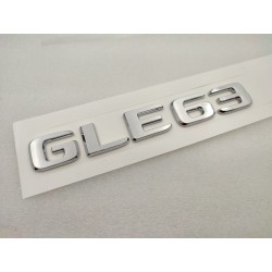 NUEVO EMBLEMA LETRAS MERCEDES BENZ CLASE GLE GLE63 NEGRAS