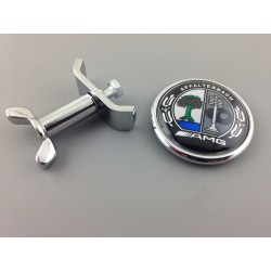Emblema de Capot MERCEDES AMG AFFALTERBACH 45mm