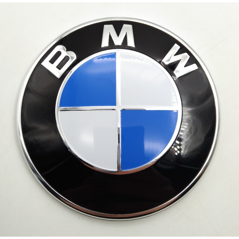 Emblema Capot BMW 82mm Serie E, F, Seria1, Serie5, Serie6