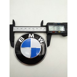 Emblema capot bmw 82mm serie e, f, 1, 5, 6