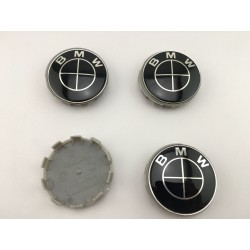 Centro de Rueda BMW Negros 68mm