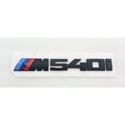 Emblema Trasero BMW M540i Negro