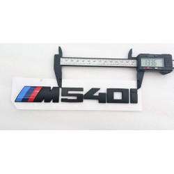 Emblema Trasero BMW M540i Negro