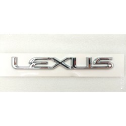 EMBLEMA TRASERO LEXUS PLATA